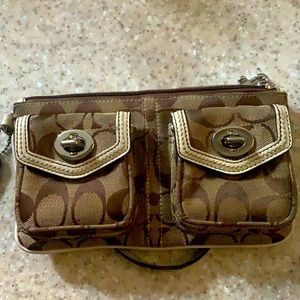 Coach wristlet